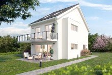 Ansicht TOP-Lage von Stuttgart:  In sehr beliebter Lage von Botnang entstehen 2 moderne Einfamilienh�user 
