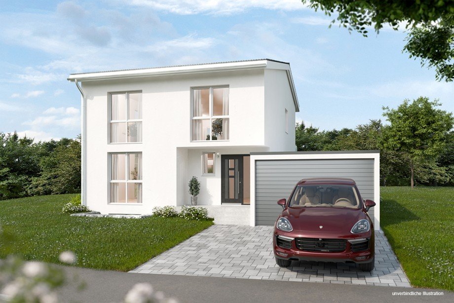 Ansicht Einfamilienhaus Sindelfingen / Maichingen