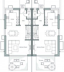 Erdgeschoss Ihr neues Zuhause in G�rtringen - moderne und hochwertige DHH mit viel Platz