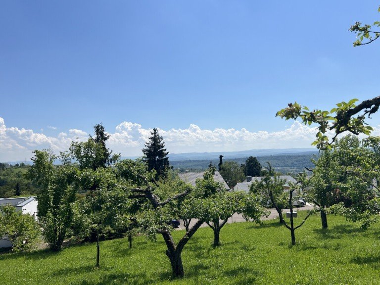 Aussicht Richtung S�den Esslingen am Neckar / Liebersbronn Grundst�ck Wohnen in Toplage mit erstklassiger Aussicht: Baugrundst�ck f�r Ihr Einfamilienhaus in Liebersbronn