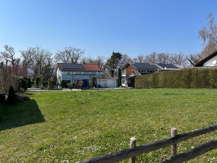 Blick Richtung Westen Grundst�ck �berlingen / H�dingen