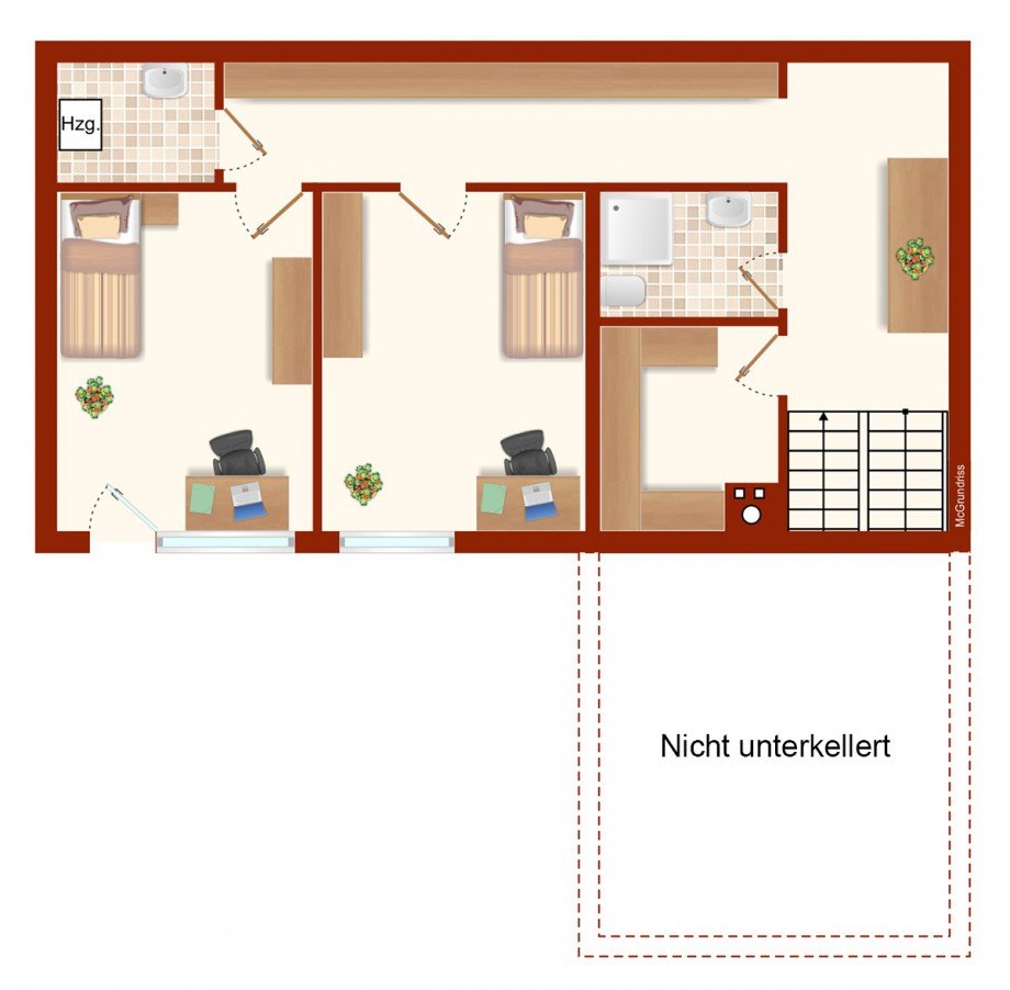 Untergeschoss Einfamilienhaus Sch�naich
