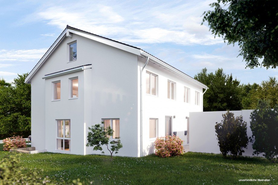 Ansicht Doppelhaush�lfte Leinfelden-Echterdingen / Musberg