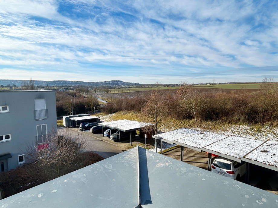 Aussicht von Dachterrasse Reiheneckhaus Ditzingen