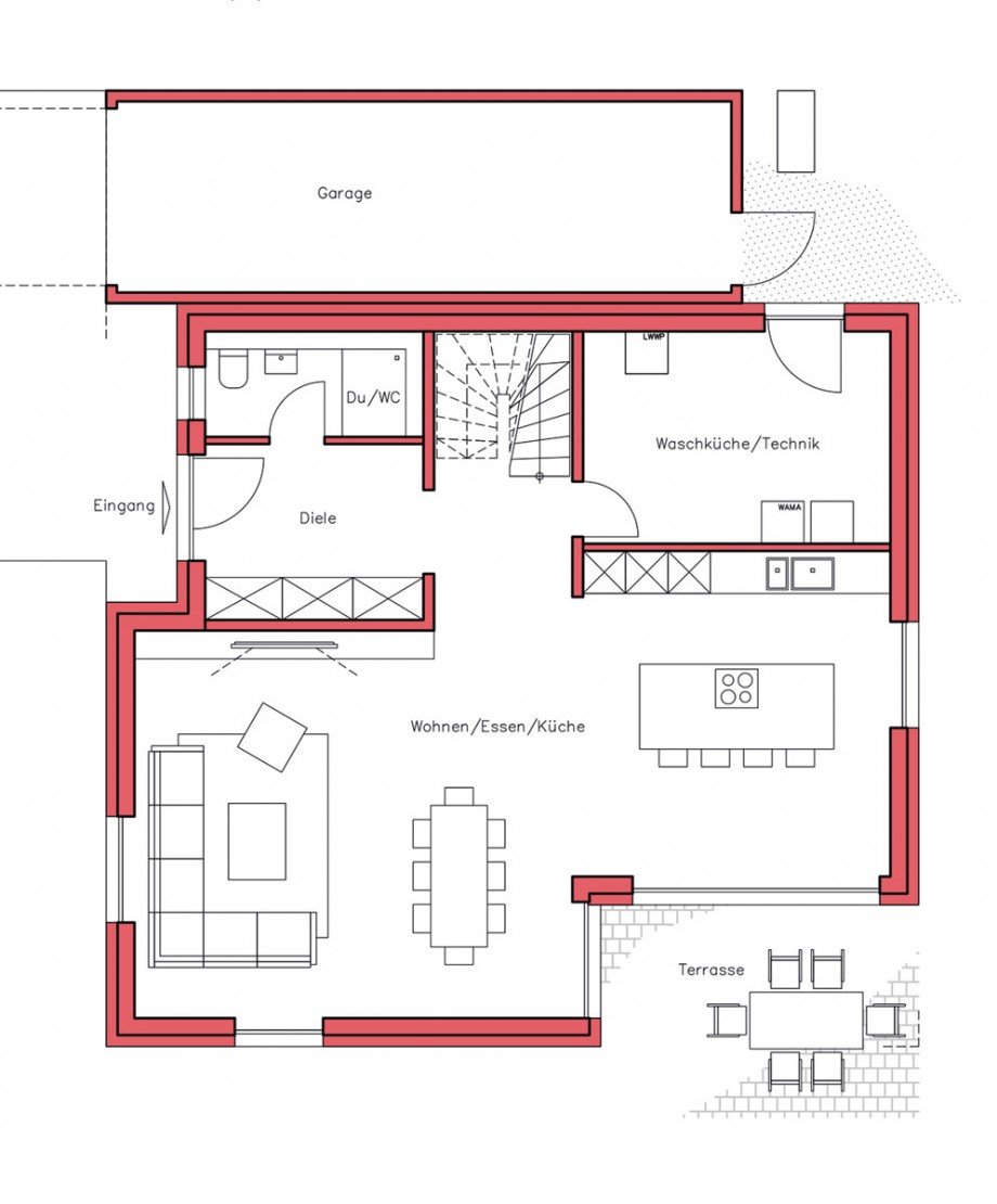 Erdgeschoss Einfamilienhaus Herrenberg
