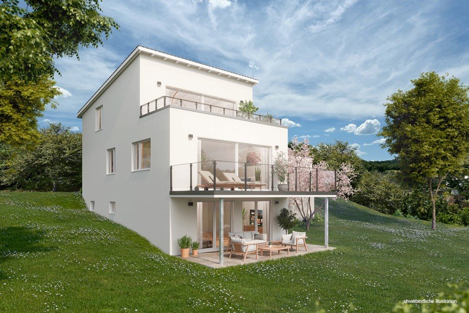 Ansicht Einfamilienhaus Ostelsheim