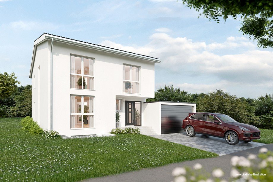 Ansicht Einfamilienhaus Sindelfingen / Maichingen