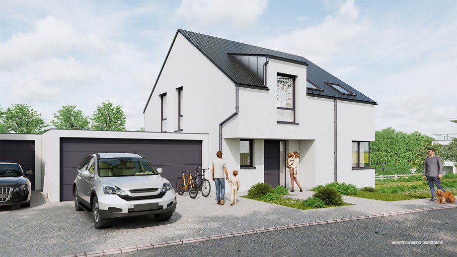 Ansicht Einfamilienhaus Ostelsheim