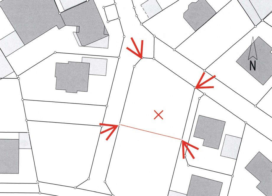 Lageplan Grundst�ck Herrenberg / G�ltstein