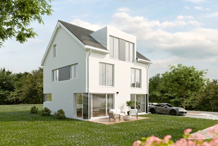 Ansicht Einfamilienhaus Renningen / Malmsheim