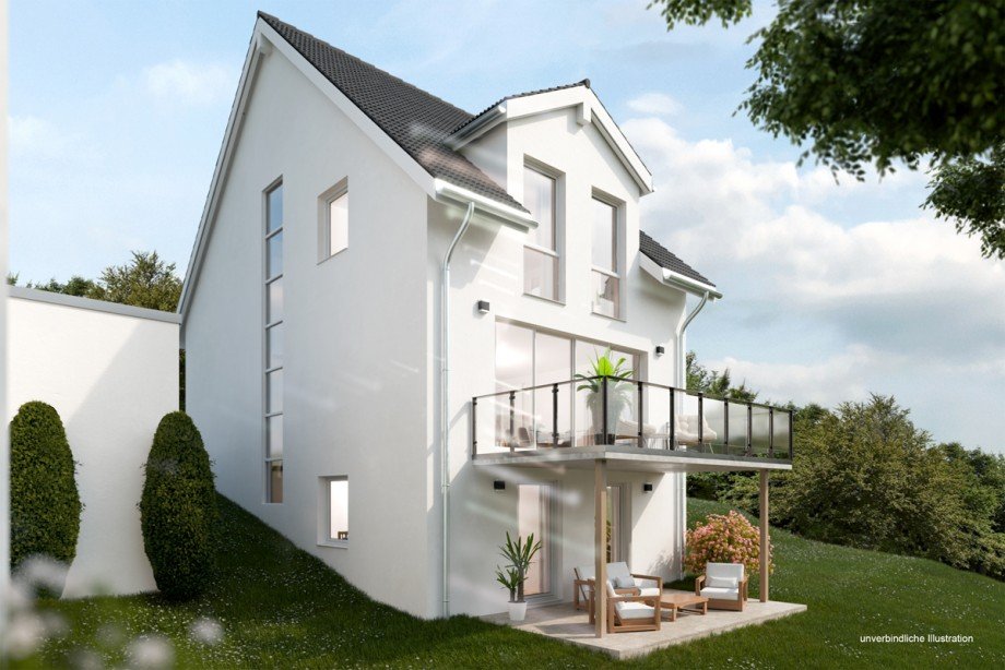 Ansicht Einfamilienhaus Leonberg