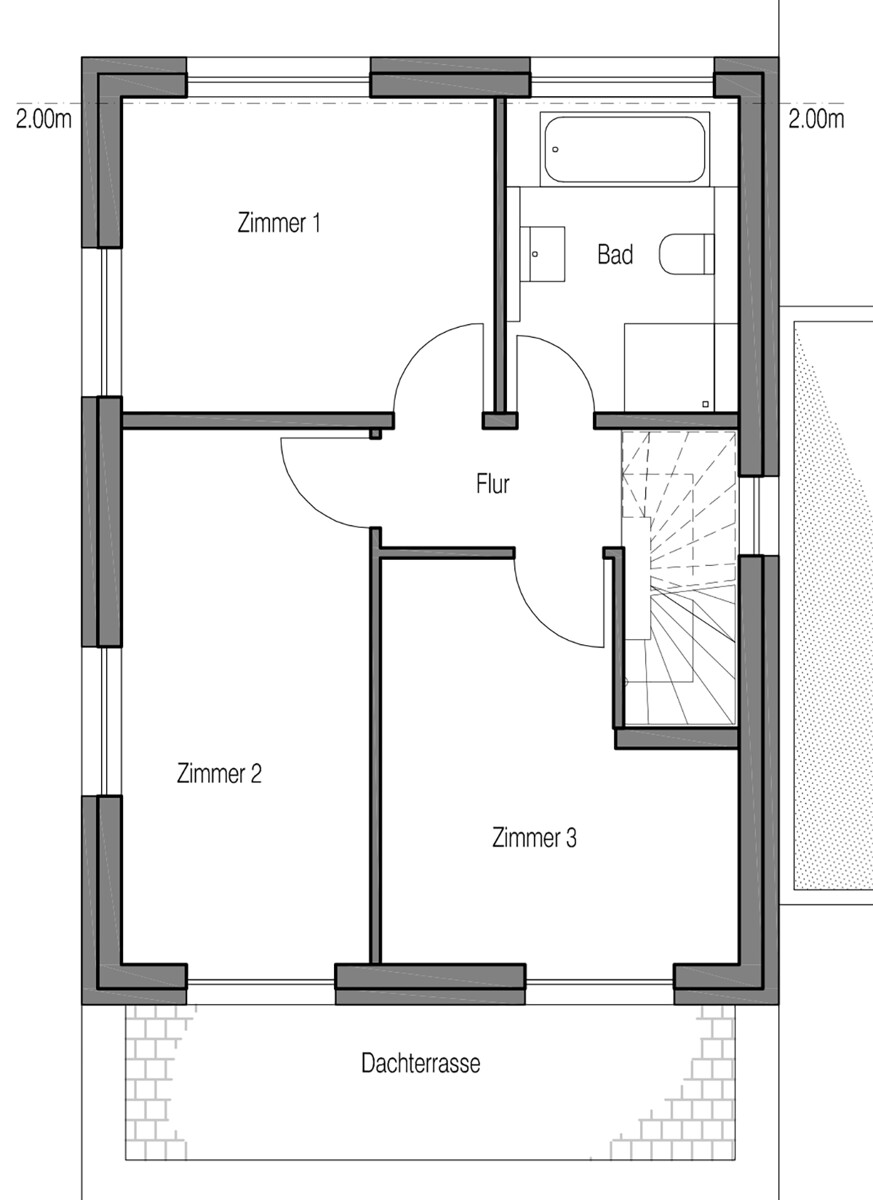 Alternative DG Einfamilienhaus Ostelsheim