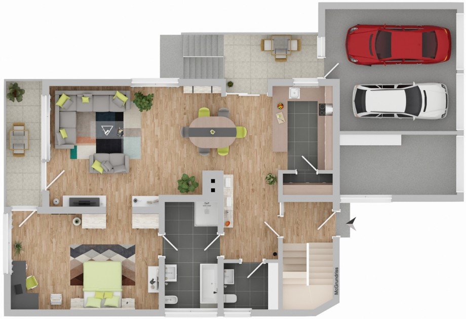Erdgeschoss Einfamilienhaus Backnang