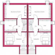 Untergeschoss Ihr neues Zuhause in Breitenstein - moderne und hochwertige DHH mit viel Platz und Sonnengarten