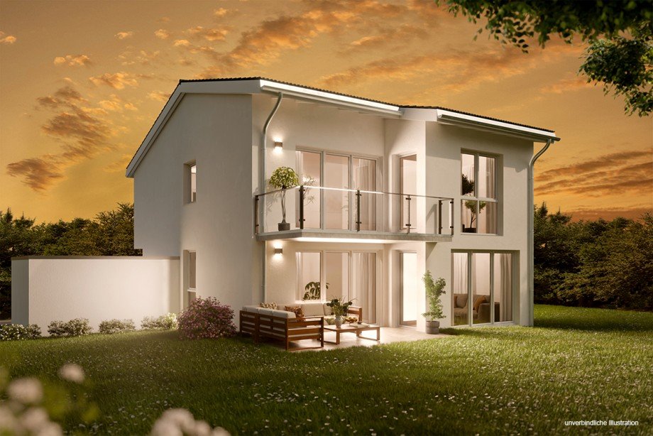 Ansicht Einfamilienhaus Sindelfingen / Maichingen