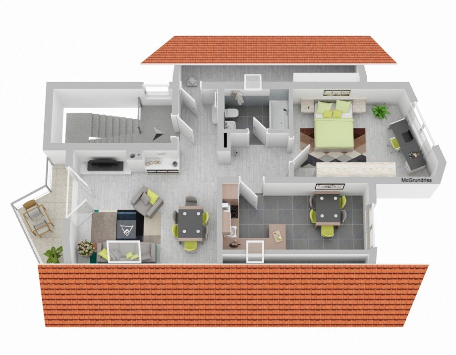 Dachgeschoss Zweifamilienhaus Lorch
