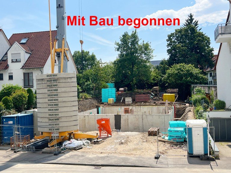 Mit Bau begonnen Stuttgart / M�hringen Doppelhaush�lfte F�r Naturliebhaber: Wohnen an gr�ner Oase - und trotzdem zentral Attraktive DHH in S-M�hringen