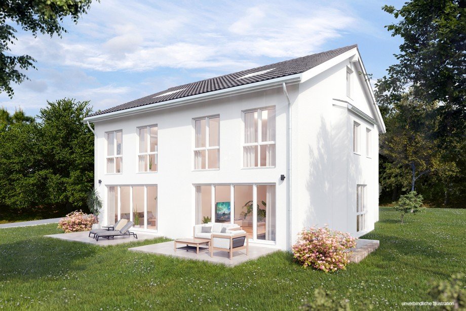 Ansicht Doppelhaush�lfte Leinfelden-Echterdingen / Musberg