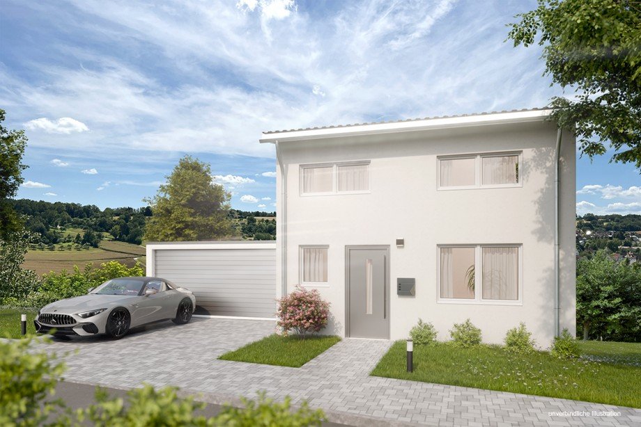 Ansicht Einfamilienhaus Ostelsheim