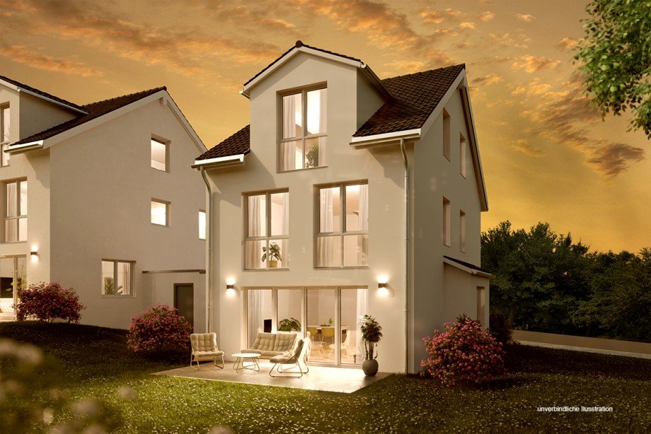 Ansicht Einfamilienhaus Herrenberg / Affst�tt