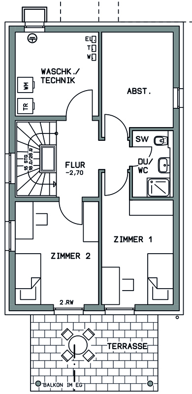Gartengeschoss Einfamilienhaus Leonberg