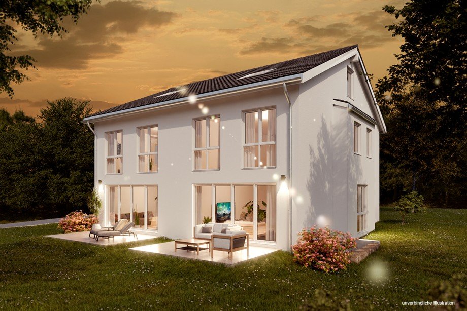 Ansicht Doppelhaush�lfte Leinfelden-Echterdingen / Musberg