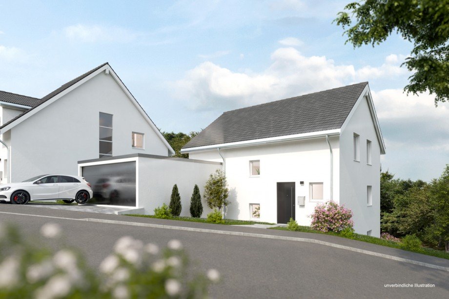 Ansicht Einfamilienhaus Leonberg