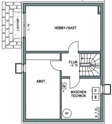 Untergeschoss  Wohnen wo die Natur beginnt  - Sonniges EFH am Ortsrand von K�ngen