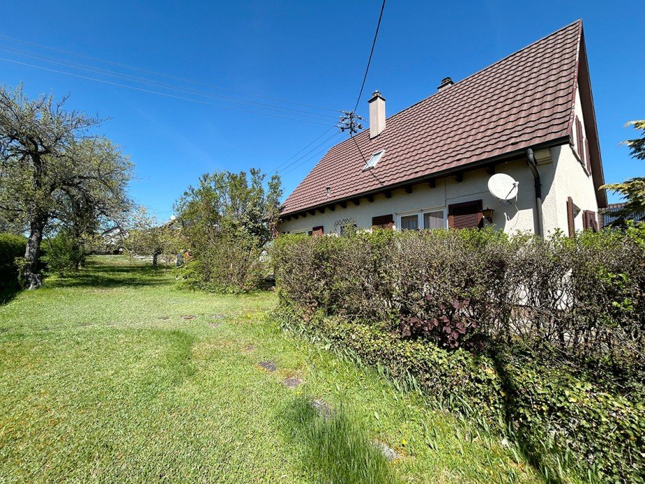 S�d-/Westansicht Einfamilienhaus Renningen / Malmsheim