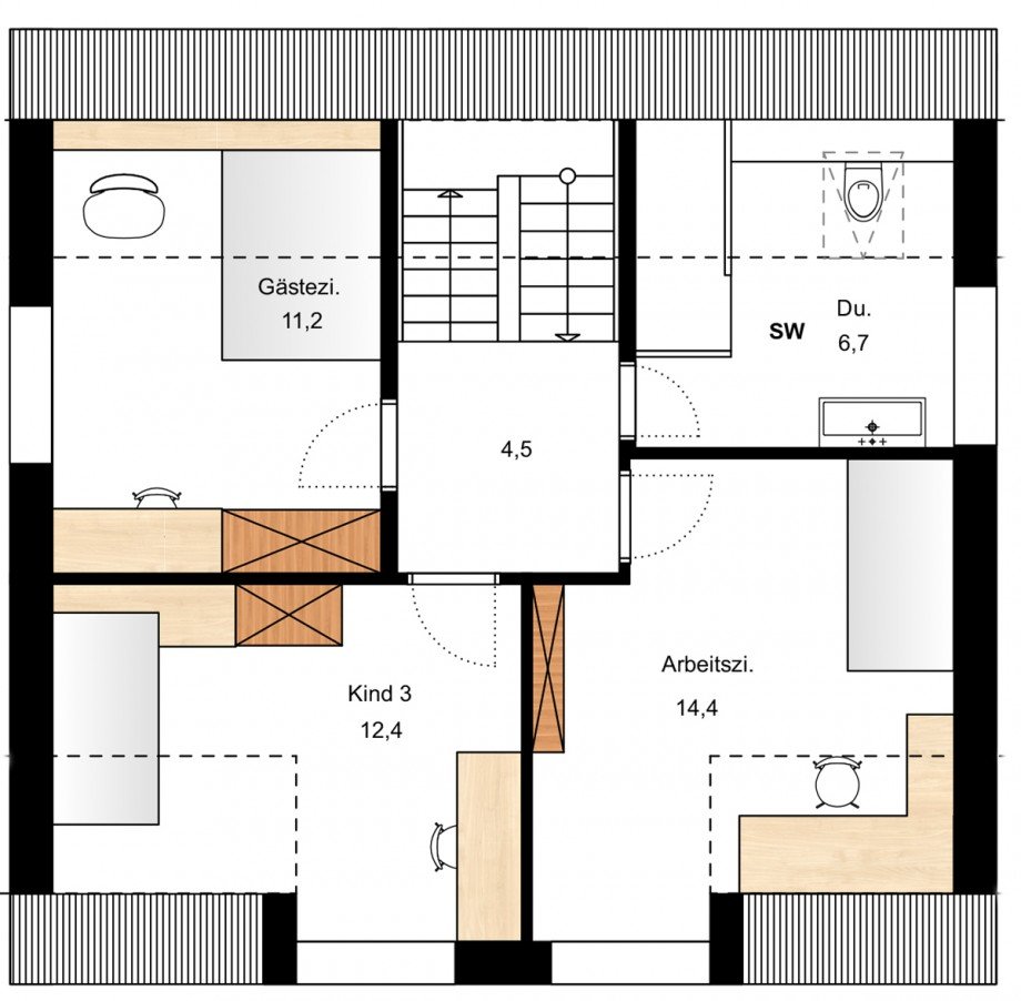 Dachgeschoss Einfamilienhaus Renningen / Malmsheim