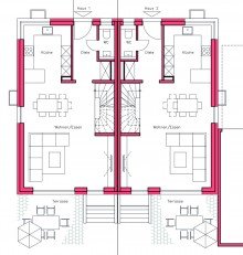 Erdgeschoss Ihr neues Zuhause in Breitenstein - moderne und hochwertige DHH mit viel Platz und Sonnengarten