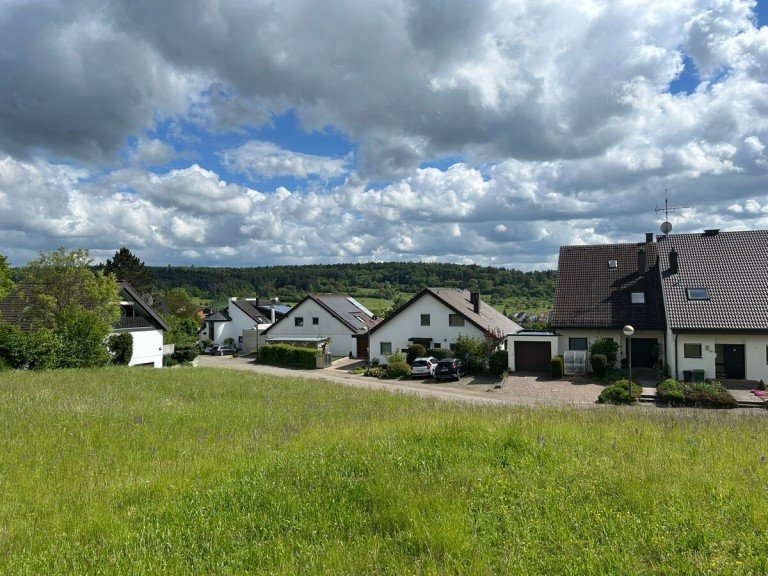 Aussicht Richtung S�den Heimsheim Grundst�ck Wohnen in Randlage mit erstklassiger Aussicht Baugrundst�ck f�r Ihr Einfamilienhaus in Heimsheim
