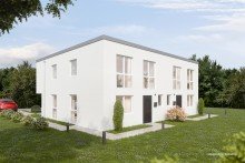 Ansicht Gelegenheit f�r die junge Familie:  Herrliches Wohnen in sonniger Randlage von Wernau  Moderne DHH