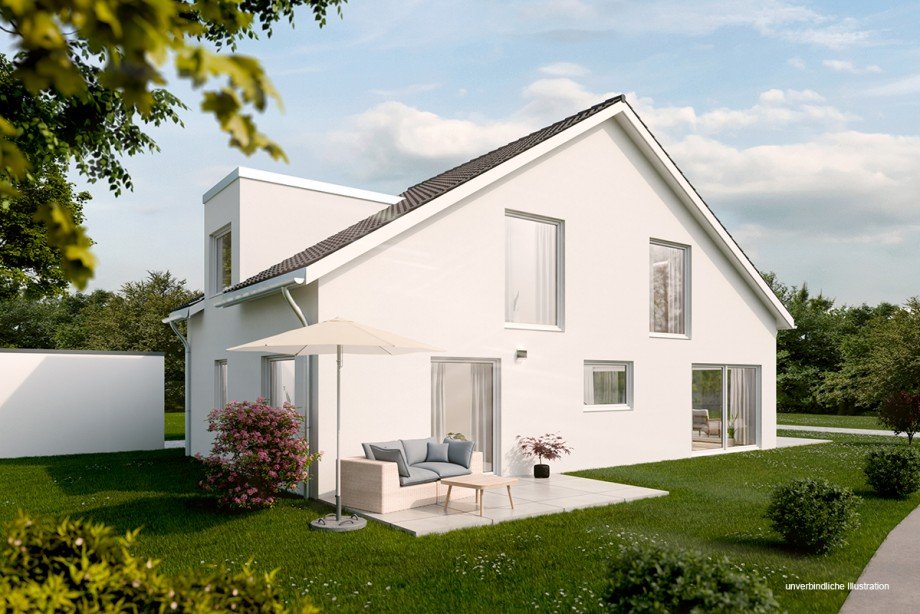 Ansicht Einfamilienhaus Aichtal / Gr�tzingen