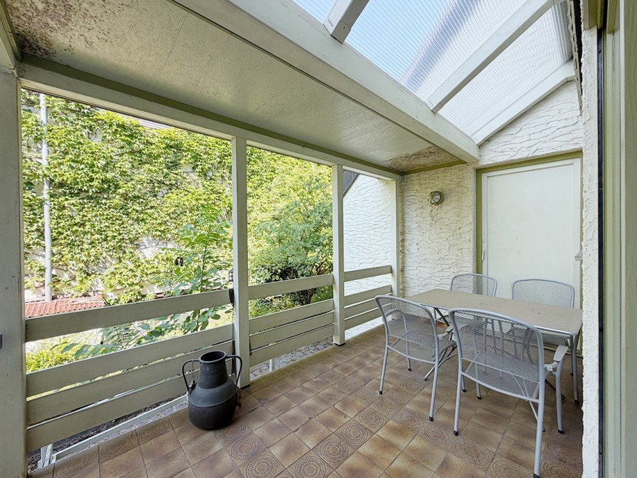 �berdachter Westbalkon Einfamilienhaus Backnang