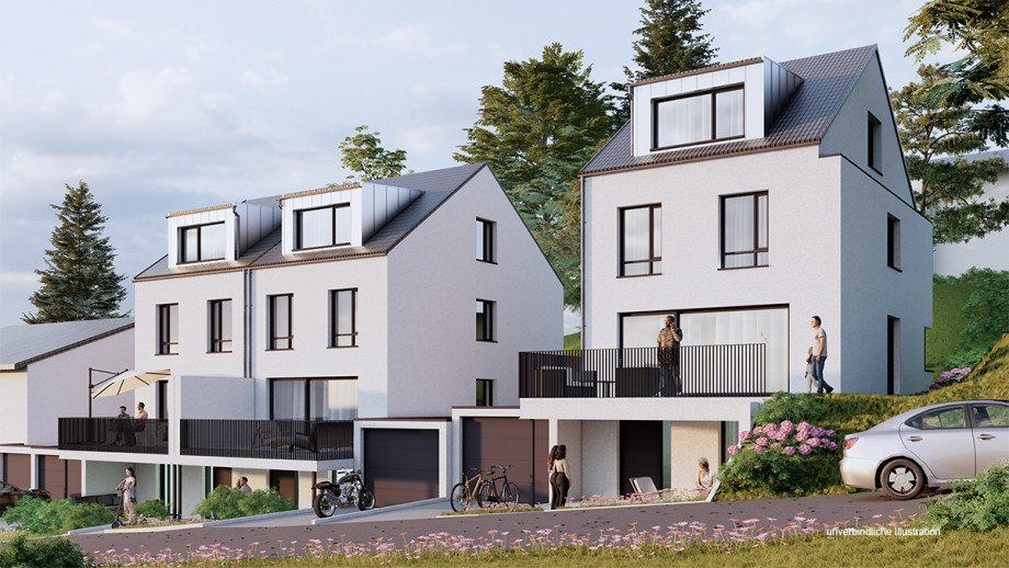Ansicht Einfamilienhaus Weissach / Flacht