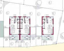 Lageplan  Wohnen in herrlicher Randlage mit Blick in die Natur  Sonniges EFH in Weissach mit 6 gro�en Zimmern