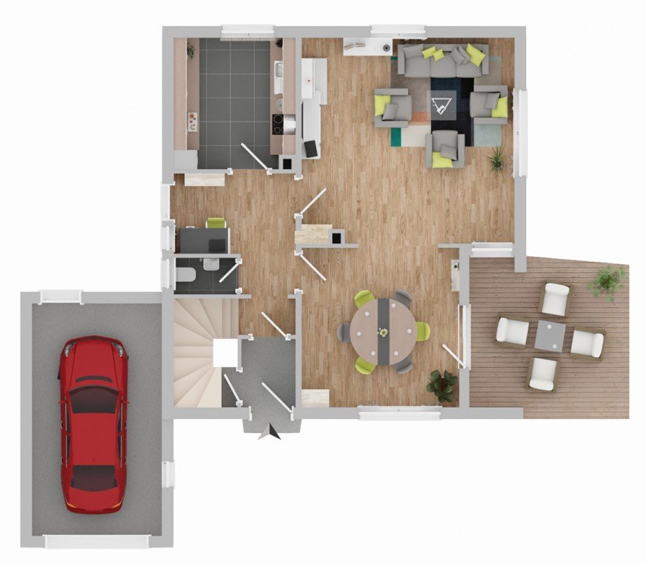 Erdgeschoss Einfamilienhaus Ostfildern / Nellingen