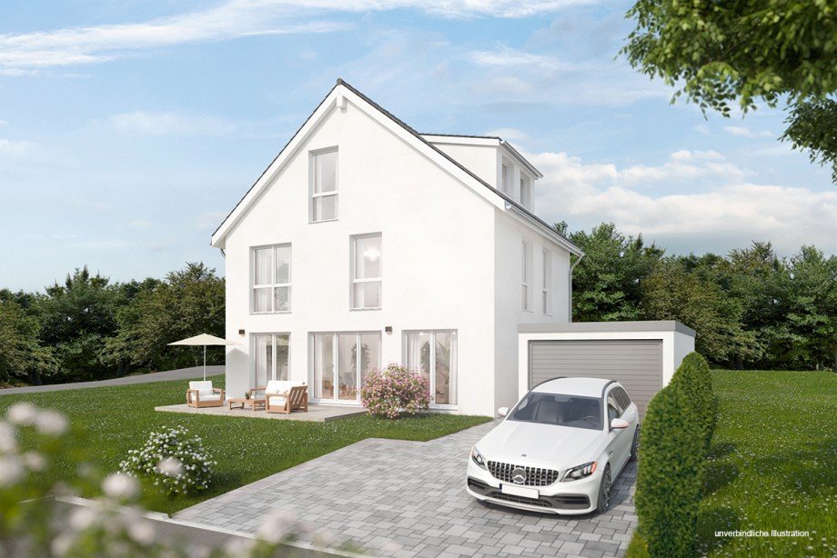 Ansicht Einfamilienhaus Holzgerlingen