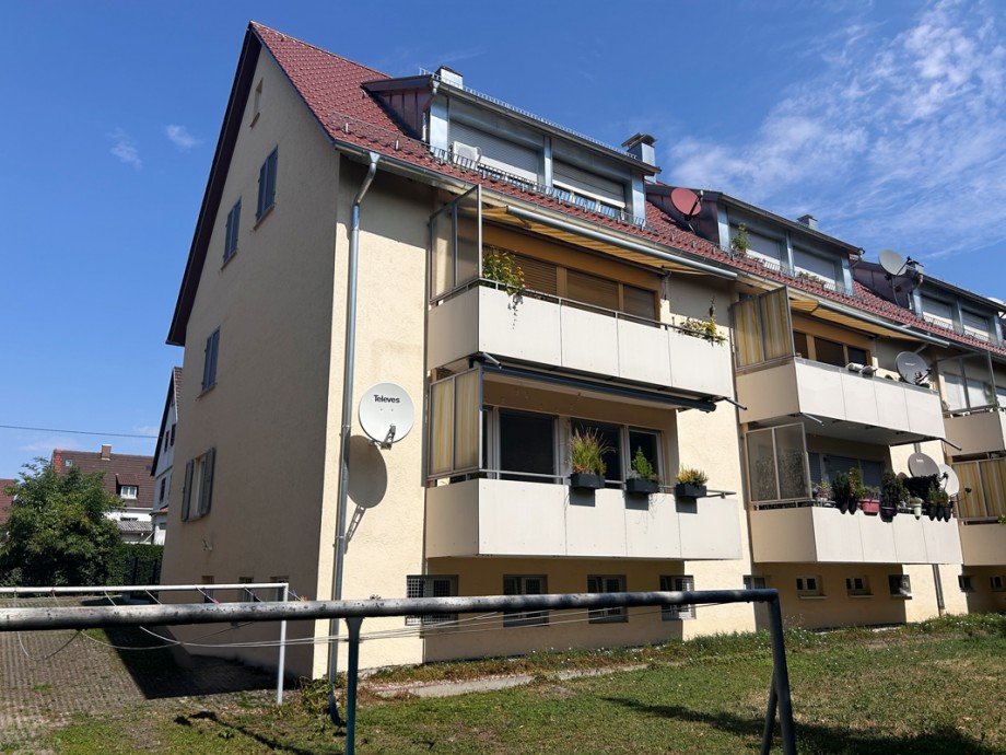 S�dansicht Erdgeschosswohnung Stuttgart / Obert�rkheim
