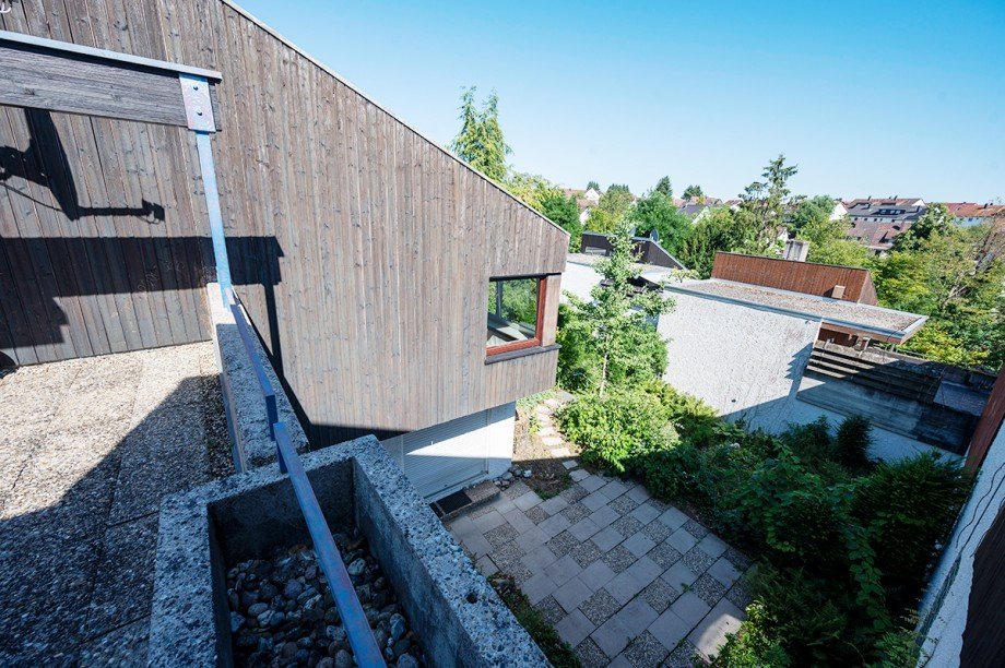 Terrasse mit Gartensicht Einfamilienhaus Sch�naich
