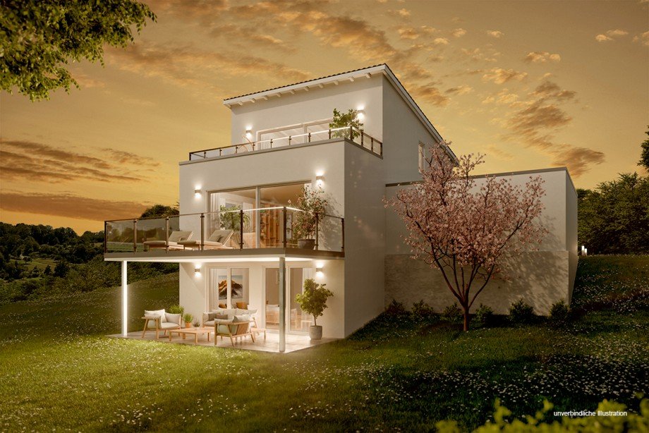 Ansicht Einfamilienhaus Ostelsheim