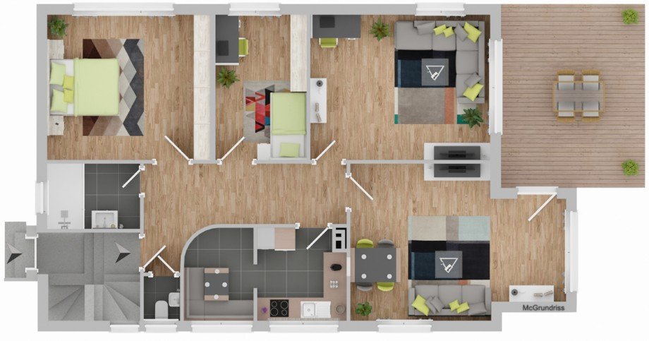 Erdgeschoss Zweifamilienhaus Stuttgart / Sonnenberg