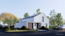 Ansicht  Sehr gro�z�giges und modernes Wohnen in herrlicher Randlage von Herrenberg  Stilvolles EFH