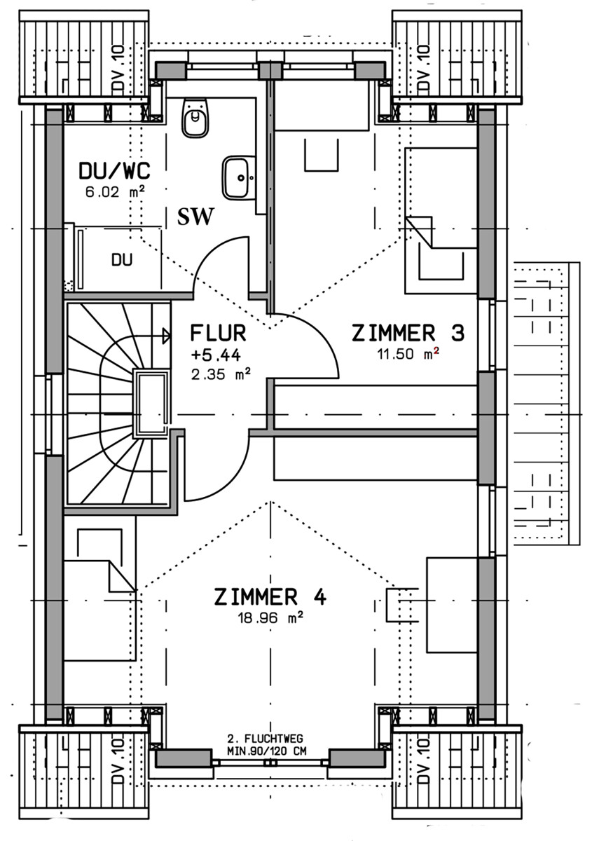 Dachgeschoss Einfamilienhaus Herrenberg / Affst�tt