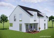 Ansicht  Mehr als nur 4 W�nde  Schl�sselfertiges Neubau-EFH in Affalterbach