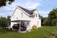 Ansicht  Wohnen wo die Natur beginnt  - Sonniges EFH am Ortsrand von K�ngen