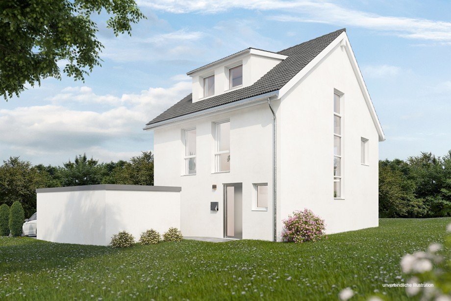 Ansicht Einfamilienhaus Holzgerlingen