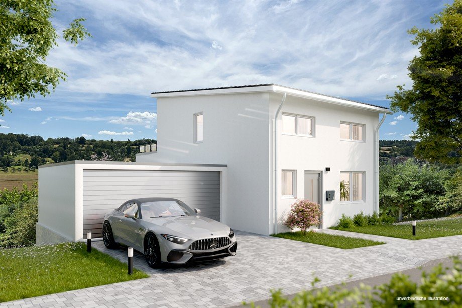 Ansicht Einfamilienhaus Ostelsheim