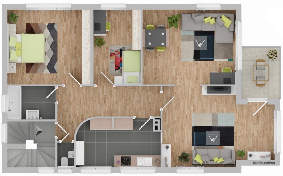 Obergeschoss Zweifamilienhaus Stuttgart / Sonnenberg